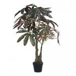 120cm Artificial Potted Floor Plants Green Simulated False Aralia Tree For House Decor for sale