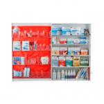 White Steel Empty First Aid Kit Boxes First Aid Case