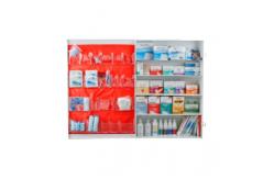 China White Steel Empty First Aid Kit Boxes First Aid Case supplier