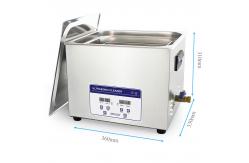 China 360w Electronics Industrial Digital Ultrasonic Cleaner Machinery For Hardware Tool supplier