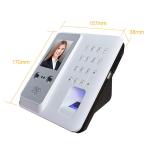 Cloud Biometric DC 9V Face Recognition Attendance Machine for sale