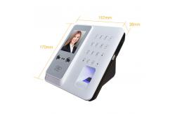 China Cloud Biometric DC 9V Face Recognition Attendance Machine supplier
