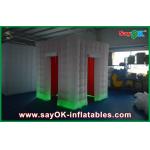 Photo Booth Led Lights Eco - Friendly Inflatable Photo Booth , Wedding Decoration Photobooth Shell  for sale