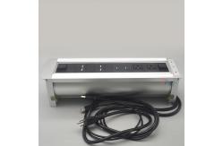 China Desktop Multimedia Flip Up Power Outlet With USB Charger supplier