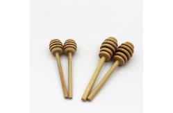 China Long Handle Wood Honey Stir Bar Honey Splash Bar For Splashing Honey supplier