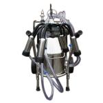 Mobile 12 Cows/Hour Portable Milking Machine Vacuum Pump Power 1.1KW for sale