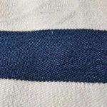 108×112 9.25OZ 315gsm Denim Cotton Spring Summer Fabrics With Knitted Bottom for sale