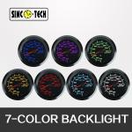 637 Series Digital Car Water Temp Gauge 52mm For 12V Vehicle for sale