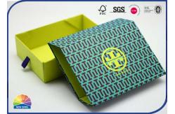 China 1200gsm Cardboard Printed Slide Drawer Box Package Ribbon Handle supplier