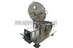 China Vertical PPTD Top Discharge Basket Centrifuge For Hemp And Alcohol Extraction supplier