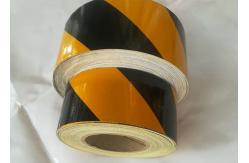 China Self Adhesive Warning Reflective Tape Roll For Traffic Safety supplier