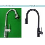 Retractable Pull Down Kitchen Bar Faucets Ceramic Cartridge Mixer HOMEKA