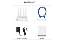 China WiFi Wireless 300Mbps LAN WAN Ethernet CPE 4G LTE Router Unlocked Sim Card supplier