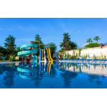 5-12 M Width Swimming Pool Games Water Park Slide For Adults  18.5Kw Power for sale