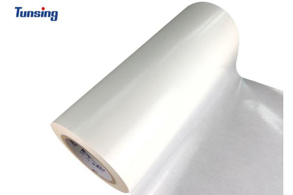 TPU Hot Melt Adhesive Film Soft Feel Polyurethane For Fabric Lamination