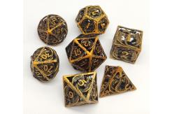 China Hand Pouring Durable DND Polyhedral Dice , Wear Resistant Precision RPG Dice supplier