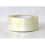 Clear Fiberglass Mesh Tape , Heavy Duty Mesh Tape Carton Seaming / Package