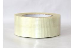 China Clear Fiberglass Mesh Tape , Heavy Duty Mesh Tape Carton Seaming / Package supplier