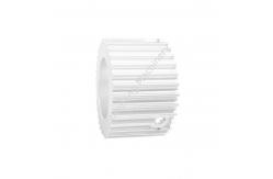 China ODM 3M Toothed Pulley Wheel Silver Aluminum Anodic Oxidation Timing Belt Pulley supplier