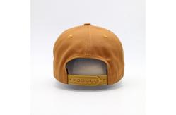China 5 Panel Constructured Baseball Cap with Adjustable Strap and Reinforced Seams supplier