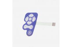 China Irregular Shape PET Tactile Membrane Switch With Glossy Matte Surface supplier