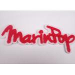 Custom Towel Embroidery Chenille Cartoon Iron On Logo Patches