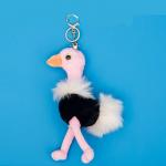 Anti Corrosion Plush Keychain Toys Soft Feeling Skin Friendly 22 * 10CM for sale