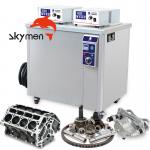 Electric Fuel Industrial Ultrasonic Cleaner 360L Tank Engine Block Oil Rust Removing for sale