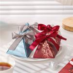 China High Quality Holiday Party Candy Box Creative Gift Box Exquisite Triangle Packaging Box factory