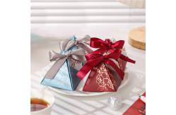 China High Quality Holiday Party Candy Box Creative Gift Box Exquisite Triangle Packaging Box supplier