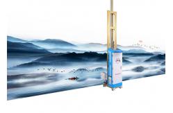 China 1800mm 2700mm Height Digital Wall Printing Machine supplier
