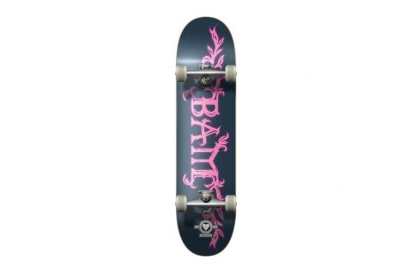 The Heart Supply Bam Margera Growth Blue / Pink Complete Skateboard - 8 x 32