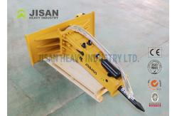 China 6 Steel Skid Steer Loader Hammer With 1200Bpm Impact Frequency supplier