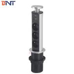 BNT Hand Pull Pop Up Socket For Home Kitchen Desktop Table Office Worktop With Usb for sale