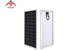 China Monocrystalline Solar Module Mono Silicon Solar Silver Black Frame Optional supplier
