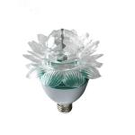 Cri70 E27 Or B22 Led Lotus Lamp Rotating Plastic Expand Flower Magic Party for sale