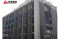 China Prefabricated Q355B ASTM A572 Steel Frame Multi Storey Building supplier