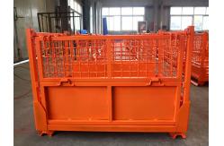 China Customized Foldable Collapsible Pallet Cage Efficient Storage Solution supplier