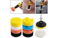 China 4in Car Foam Drill Polishing Pad Sponge Attachment 125g supplier