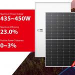 Mono Qcells Longi 455w Solar Panel 435W 440W 445W 450W 108 Cell Solar Panel for sale