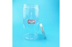 China 1360ml PET Empty Plastic Food Jars For Candy Snack supplier