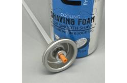 China Premium Shaving Foam Valve for Men with Smooth Dispensing supplier