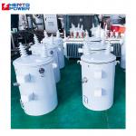 Variable Voltage Oil Immersed Distribution Transformer Mv Hv Pole Mounted Class H Insulation for sale