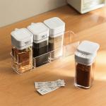 Salt And Pepper Containers 100ml Spice Shaker Plastic Spice Container Condiments Jar