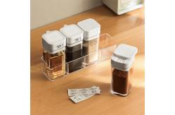 China Salt And Pepper Containers 100ml Spice Shaker Plastic Spice Container Condiments Jar supplier
