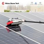 Lightweight 7.5meter Solar Washing Brush Self Propelled  Sun Brush Solar Cleaning 4h