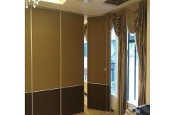 China Folding Soundproof Conference Room Office Partition Walls With Flexible Hanging System supplier