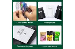 China Ziplock Child Proof Bags - Tamper-Evident Material with Logo Printing, REACH/CPSC Compliant supplier