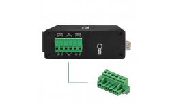 China Industrial Ethernet Media Converter Gigabit Din Rail Dual Power Input Unmanaged supplier