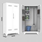Hygiene Tools Storage Locker Single And Double Door Cleaning Cabinet for sale